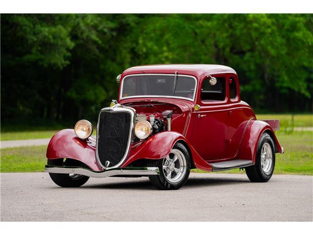 1934 Ford Coupe 1934 Coupe, Steel Body, 350 V8, AC, Beautiful! - photo 13