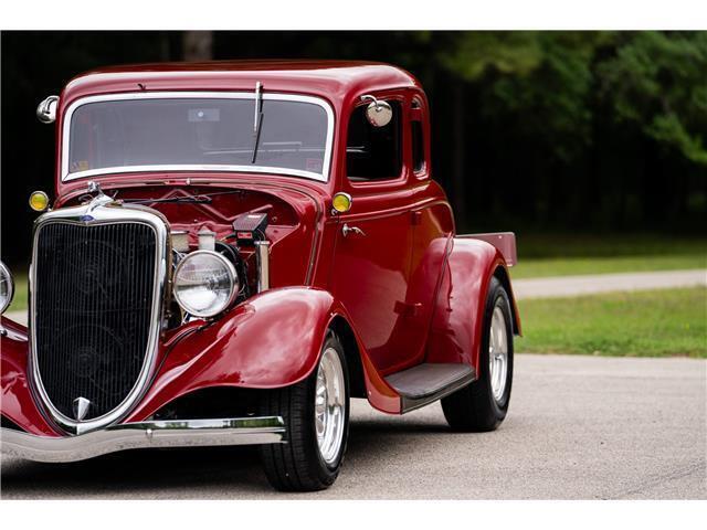 1934 Ford Coupe 1934 Coupe, Steel Body, 350 V8, AC, Beautiful! - photo 3