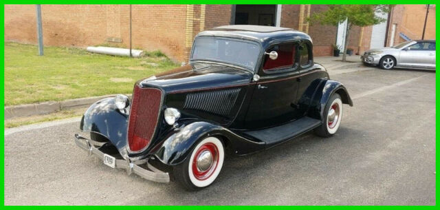1934 Ford Coupe 351 Cleveland V8 350 HP Ford Automatic 9" Rear Differential 1934 Ford Coupe Steel Body