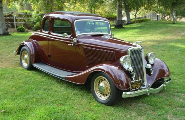 1934 Ford Coupe Custom, Henry Ford CA â€œBlack Plateâ€ Car, Multi Award Winner - photo 12