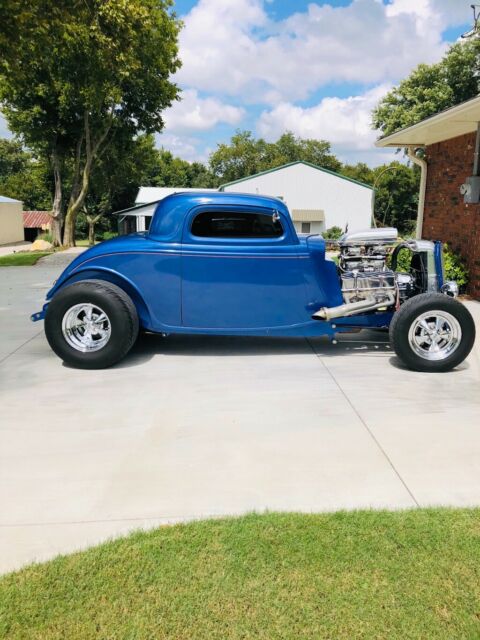 1934 FORD COUPE CUSTOM STREET ROD HOT ROD RAT ROD 32 33 37 39 BLOWN PRO STREET 1934 Ford Other