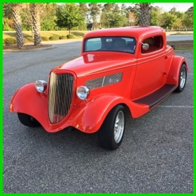 1934 Ford Custome 3 Window Coupe Used Automatic l RWD 1934 Ford Custom