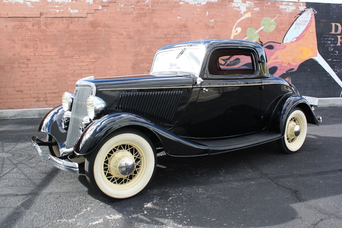 1934 Ford Deluxe 3 window Coupe Flathead Ford 1934 Ford Other