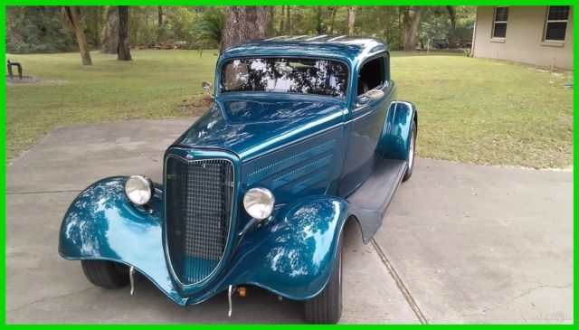 1934 Ford Model 40 All Steel 3- Window Coupe Used Automatic 1934 Ford Other