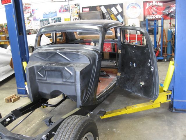 1934 ford other DOWNS CHOPPED 5 WINDOWON PETE & JAKES CHASSIS 1934 Ford 5 WINDOW COUPE