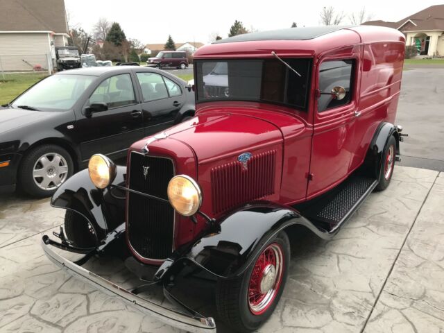 1934 Ford Panel Truck STREET ROD 350 CHEVY BARRETT JACKSON HOT ROD ALL STEEL 1934 Ford Panel Truck Truck