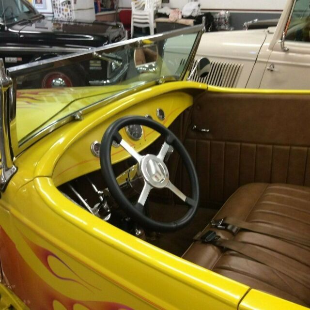 1934 Ford Roadster Flames - photo 12