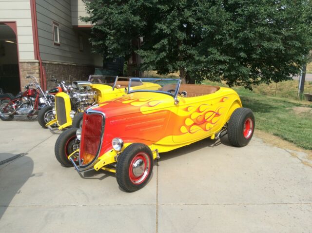 1934 Ford Roadster Flames - photo 5