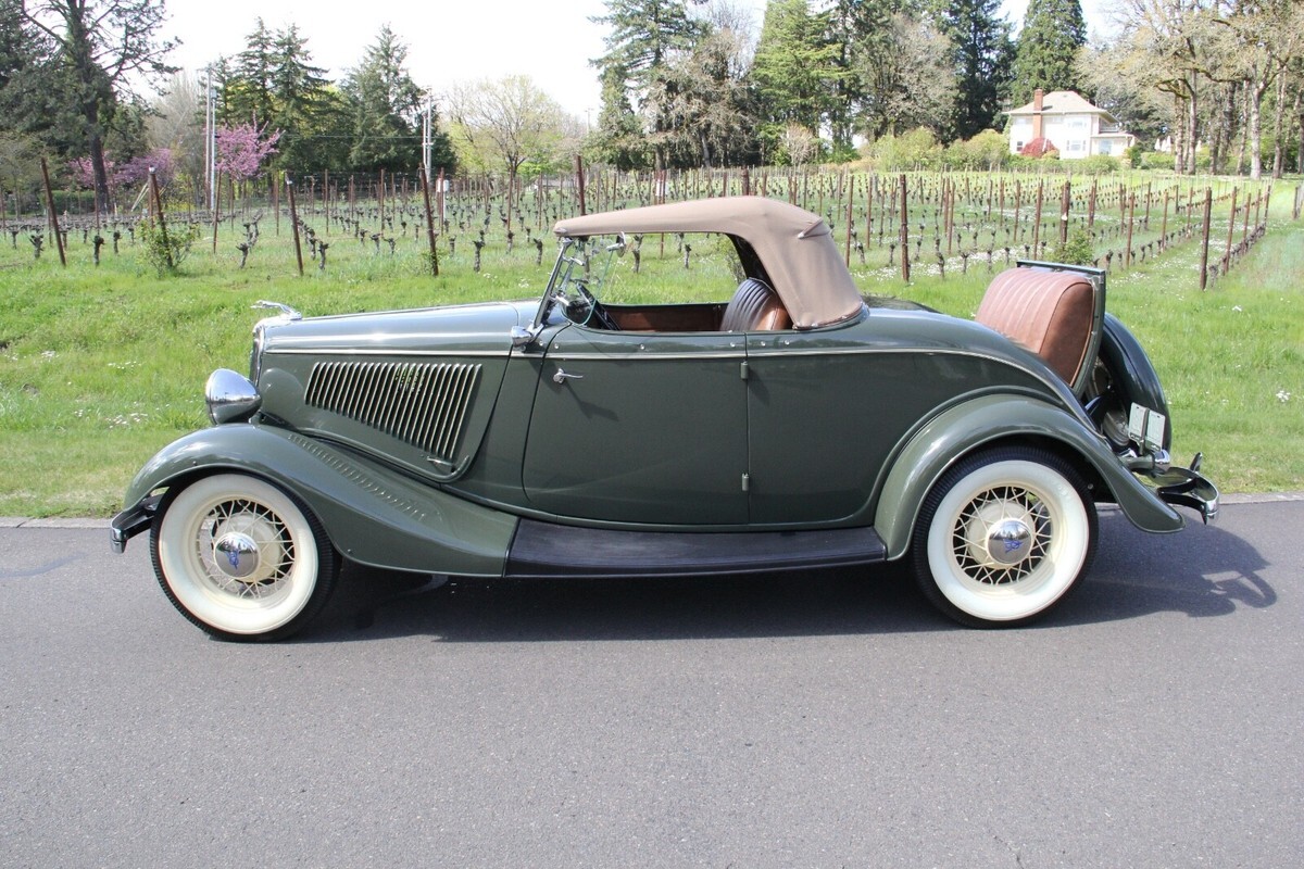 1934 Ford Model 40 V8 Deluxe Roadster. Stock-Restored. SEE VIDEO TOUR - photo 3