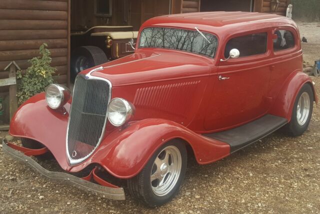 1934 Ford Vicky Victoria AC SBC Steel Metal body Classic Hot Street Rod not Rat 1934 Ford Victoria