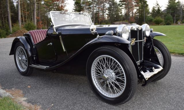 1934 MG PA - Fully Restored Pre-War Beauty with Matching Numbers! 1934 MG PA Roadster