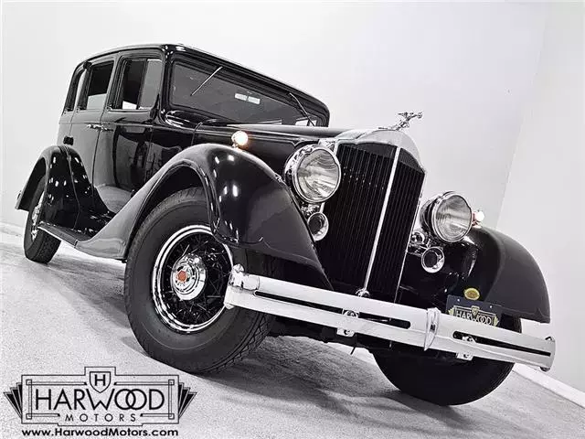 1934 Packard 1100 Sedan 84737 Miles Black Sedan 320 cubic inch straight-8 1934 Packard 1100 Sedan