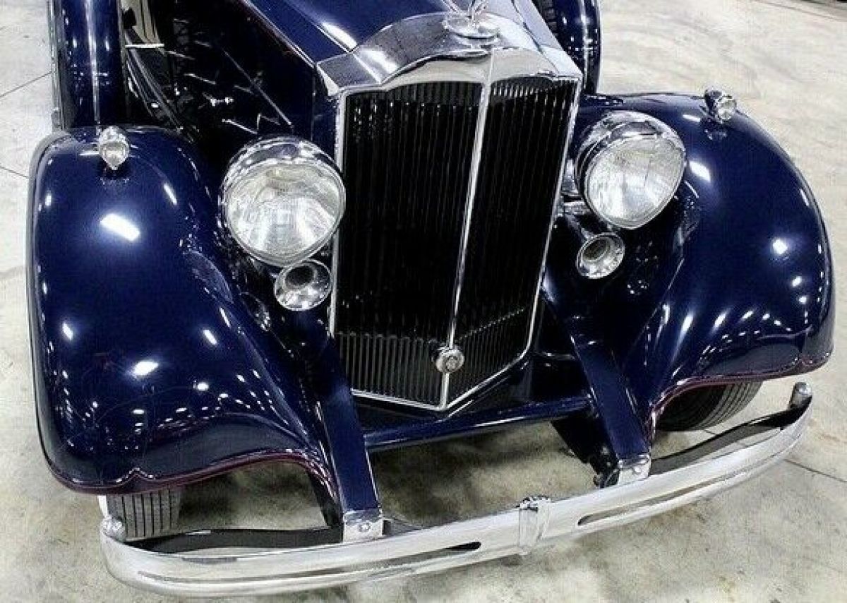 1934 Packard 1100 Super Eight Headlights, Dual Sidemounts - photo 4