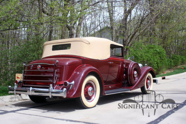 1934 Packard Model 1101 Convertible Victoria - photo 4