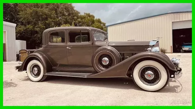 1934 Packard Eight 319ci L Head Straight Eight 67,000 1934 Packard 1101 Coupe