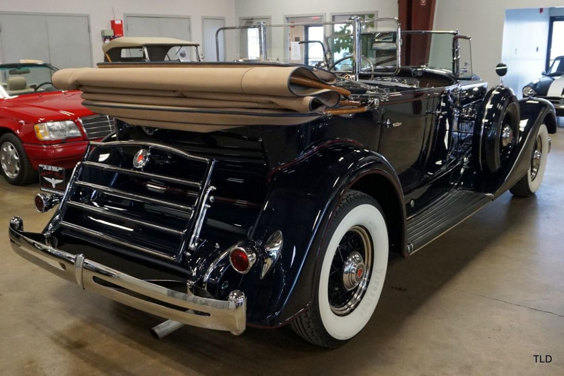 1934 Packard Super Eight Phaeton Convertible - photo 11
