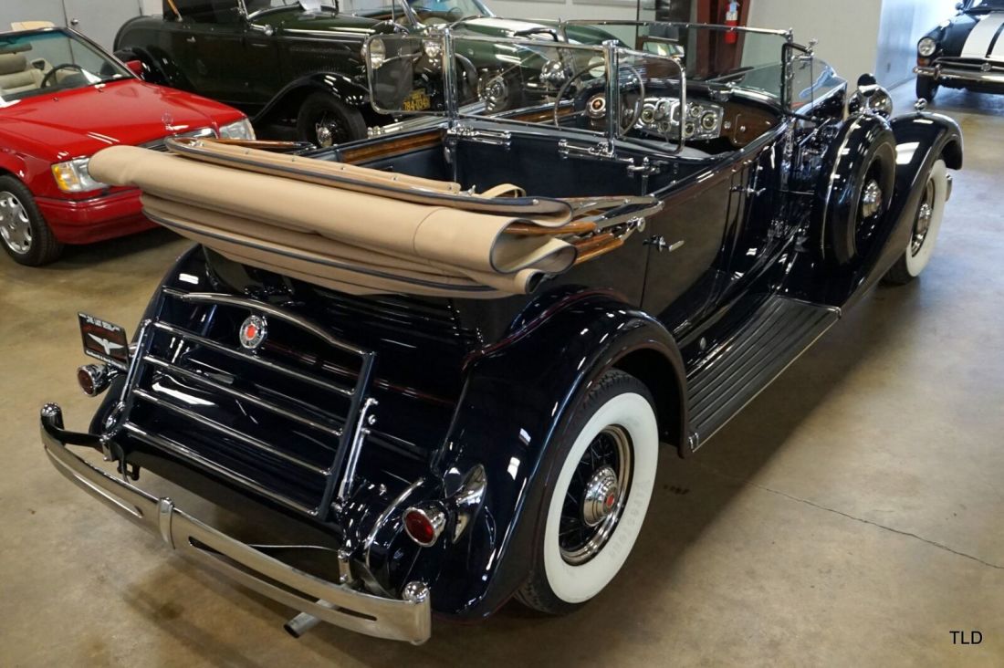 1934 Packard Super Eight Phaeton Convertible - photo 12