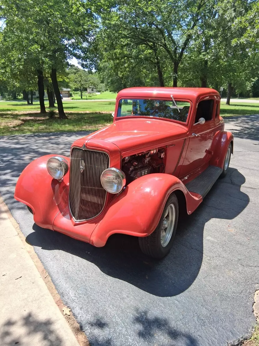 1934 Plymouth 5 Window Rumble Seat Coupe 350 auto power steering brakes Cold AC 1934 Plymouth Coupe