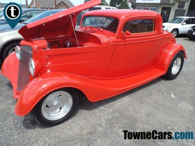 1934 Red 1934 FORD STREET ROD! 1934 Ford 3 WINDOW COUPE 1934 FORD STREET ROD
