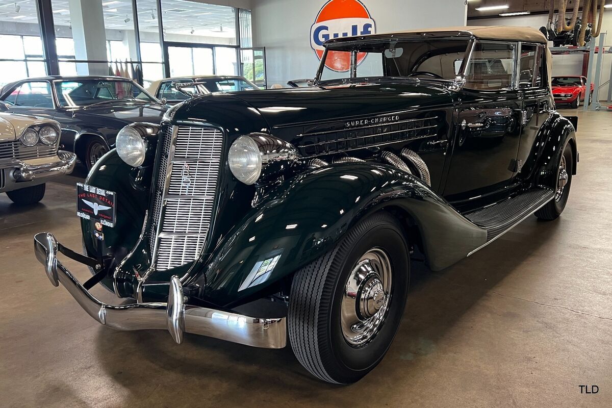 1935 Auburn 851SC Phaeton Convertible - photo 3