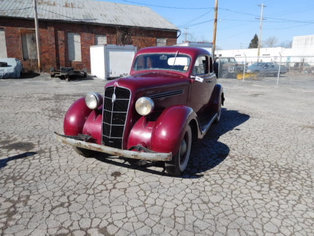 1935 Burgundy! 1935 Plymouth PJ COUPE