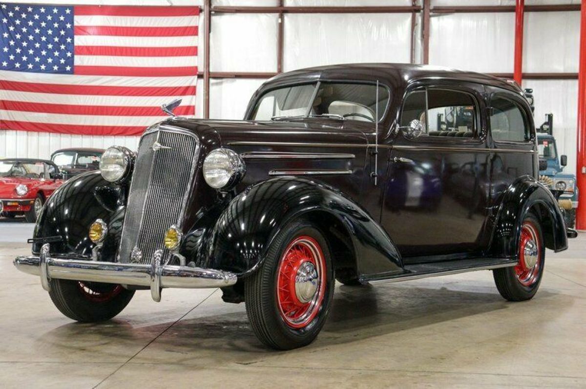 1935 Chevrolet Master Deluxe 29433 Miles Burgundy Coupe I6 Manual 1935 Chevrolet Master Deluxe