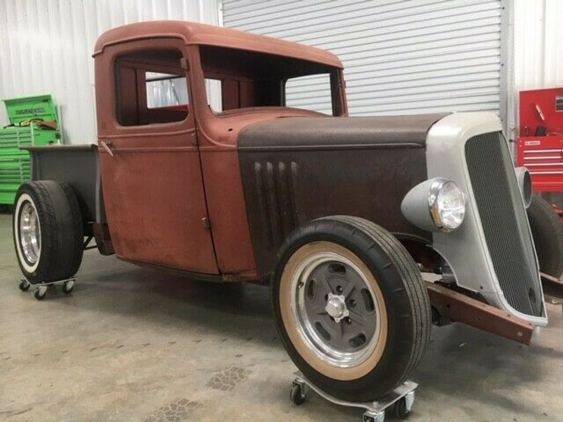 1935 chevy pick up project truck, custom chassis, IFS, disk Brakes Make offer 1935 Chevrolet Other Pickups