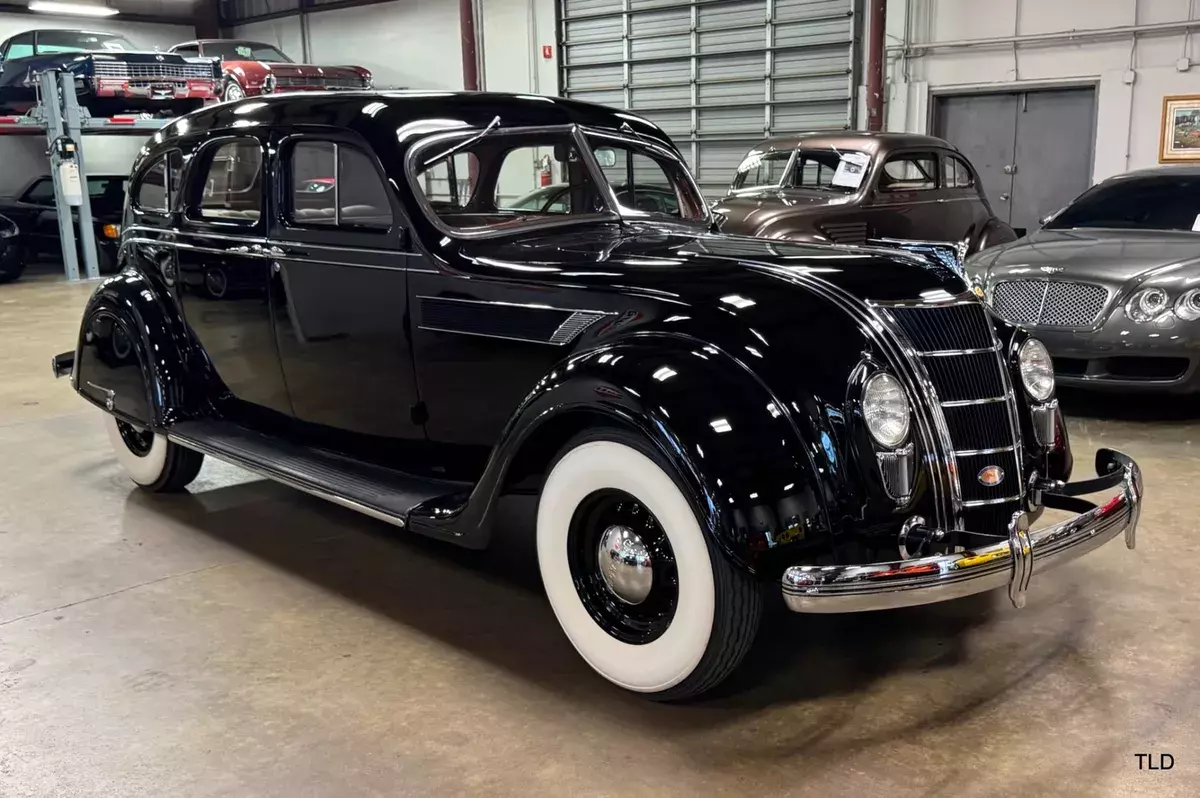 1935 Chrysler Imperial Airflow Series C-2, Beige with 80307 Miles available now! 1935 Chrysler Imperial Airflow Series C-2 Sedan