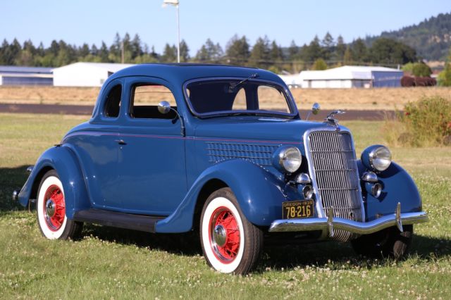 1935 Ford 5-Window Coupe ALL STEEL! Restored Restoration Five '35 1935 Ford Other 5-Window Coupe '35