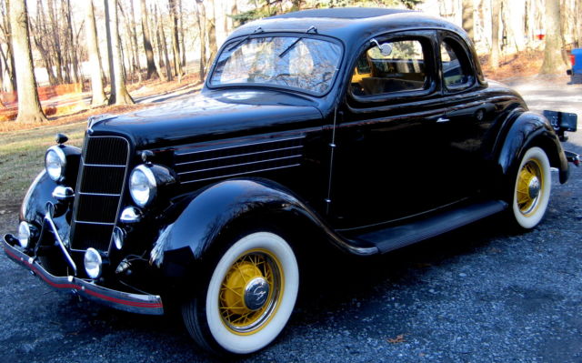 1935 Ford 5 Window Coupe,Flathead V-8 Supercharged,36KOrig,Miles,Older Frame-Off 1935 Ford Other 5 Window V-8 Supercharged Coupe