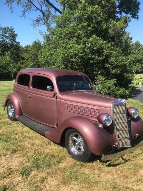 1935 ford all steel 2dr sedan slant back Hot rod street rat rod patina antique 1935 Ford Model 48