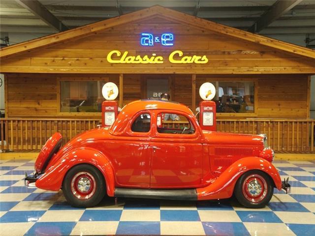 1935 Ford Coupe Steel Body & Fenders / 350 cui 3x2 carbs - photo 4