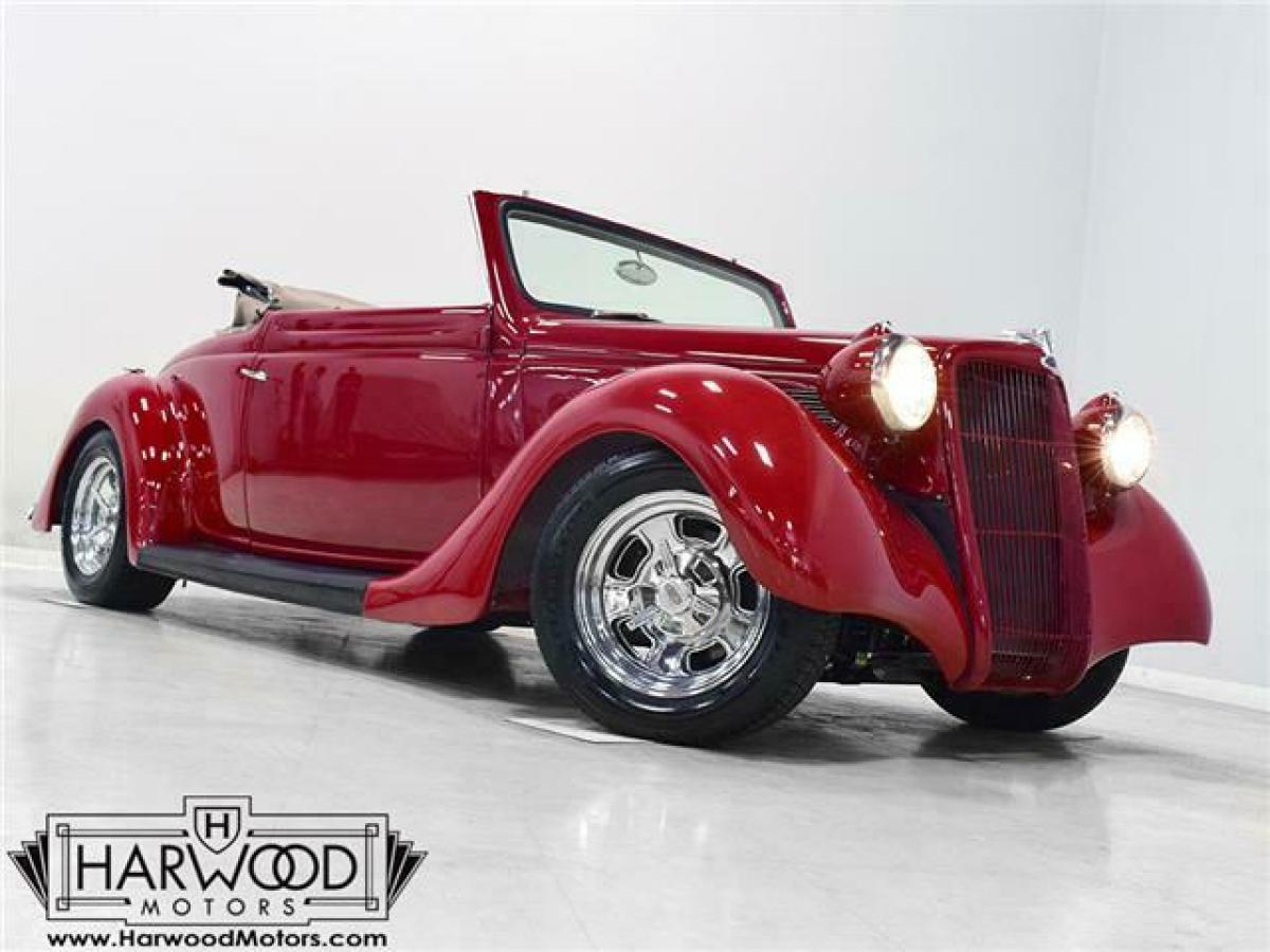 1935 Ford Deluxe 2313 Miles Burgundy Convertible 350 cubic inch V8 Automatic 1935 Ford Deluxe