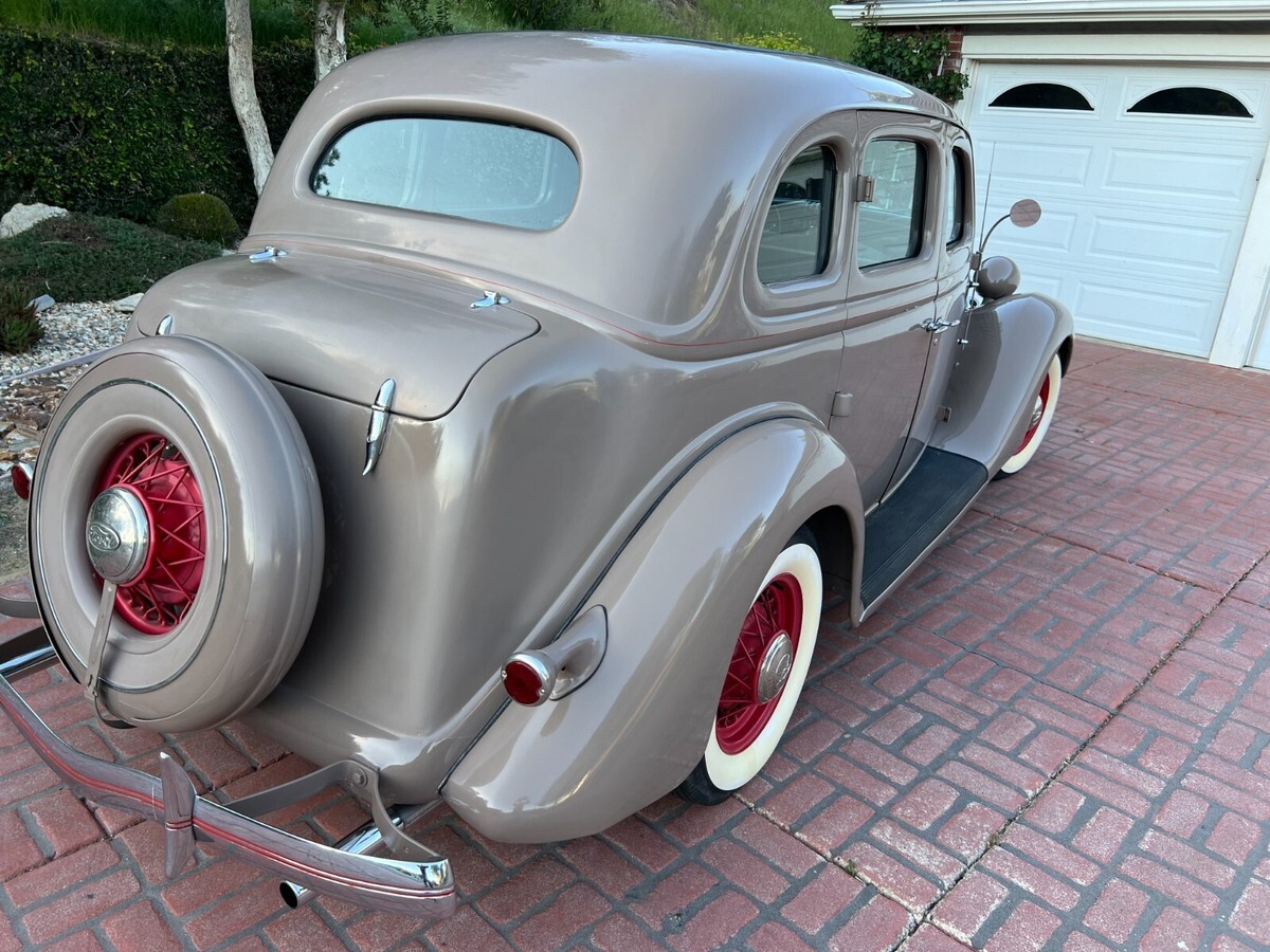1935 Ford Fordor Model 48 Trunkback Sedan Correct, Ground Up Restoration - photo 9