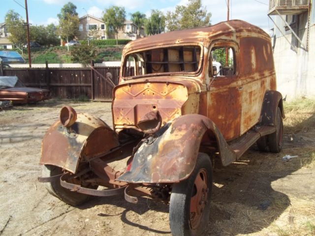 1935 FORD MODEL BB 1 1/2 TON FACTORY DUAL WHEEL PANEL TRUCK VERY RARE 1935 Ford Other PANEL