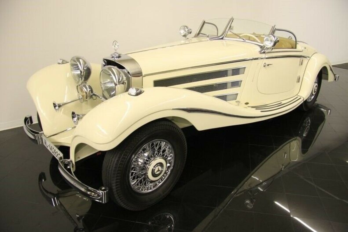 1935 Mercedes Benz 500k Roadster Special 4 Speed Manual 5.0 Liter Supercharged I 1935 Mercedes-Benz 500-Series Special