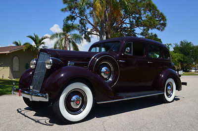1935 Packard 120 Frame Off Restoration in Stunning Dark Burgundy Museum Quality! 1935 Packard Sedan