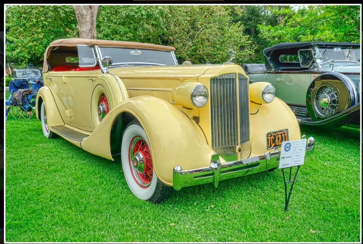 1935 Packard 1201 Eight Phaeton 1935 Packard 1201