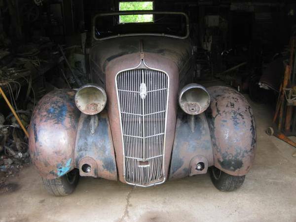 1935 Plymouth 2 door rumbleseat convertible - photo 4