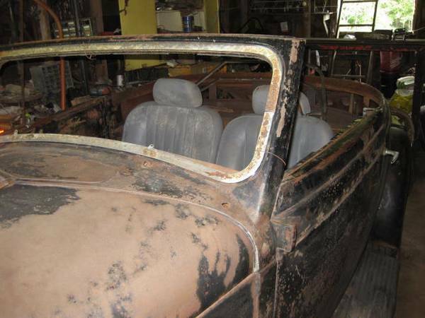 1935 Plymouth 2 door rumbleseat convertible - photo 8