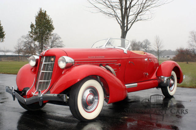 1936 Auburn 852 Speedster - ACD Certified! Beautifully Restored! 1936 Auburn 852 Boattail Speedster