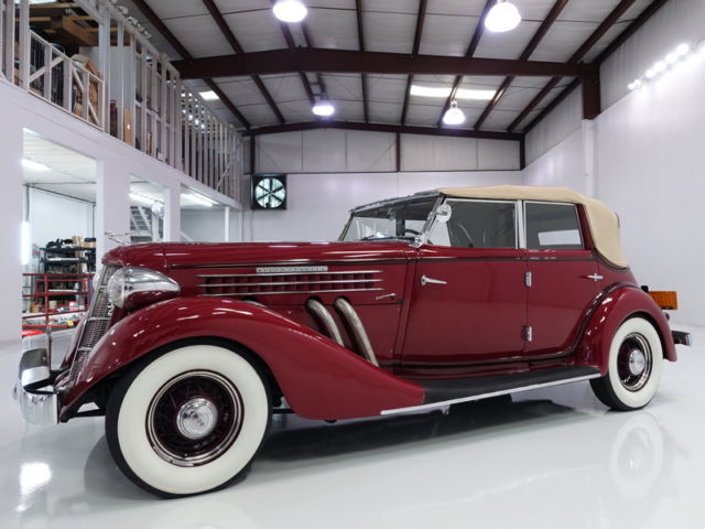 1936 AUBURN 852 SUPERCHARGED DUAL-RATIO PHAETON SEDAN, MULTI-SHOW WINNER! 1936 Other Makes Auburn 852 Supercharged Dual-Ratio Phaeton Sedan