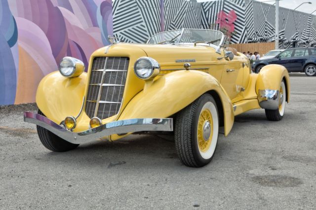 1936 Auburn Speedster Supercharged Tribute 1936 Replica/Kit Makes Auburn Supercharged