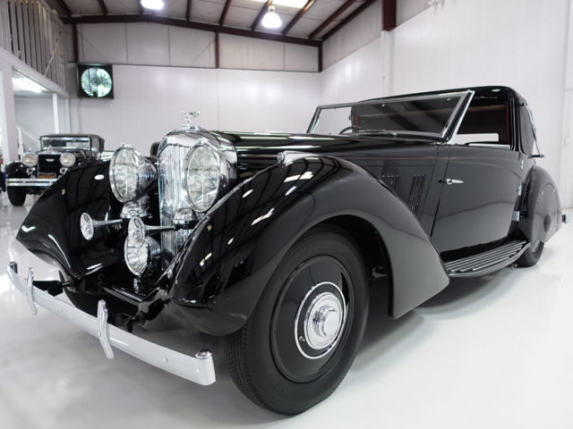 1936 Bentley 3 1/2 Litre Sedanca Coupe, 1 of 1 with unique Windovers coachwork - photo 3
