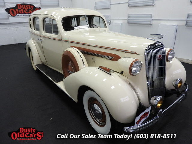 1936 Buick Century Runs Drives Body Vgood 320I8 3spd man