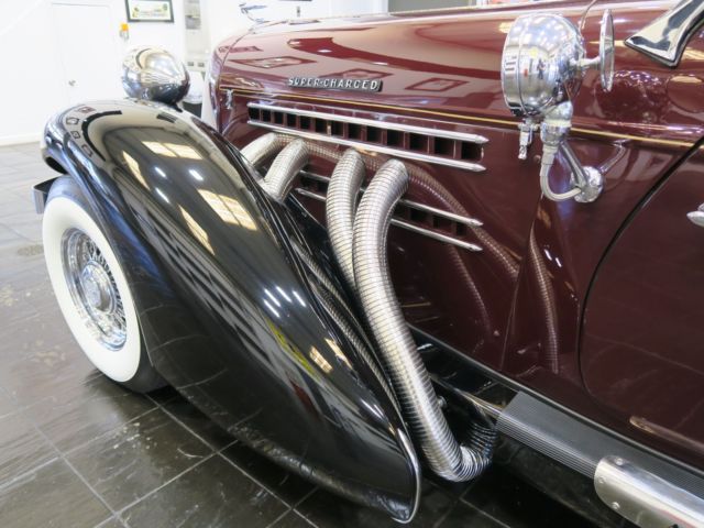 1936 AUBURN BOATTAIL SPEEDSTER SUPER CHARGED - photo 10