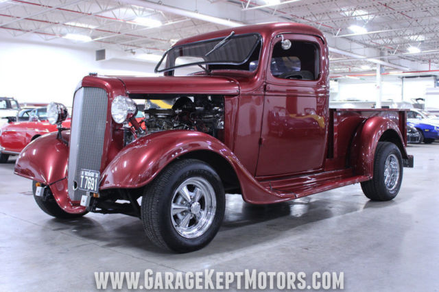 1936 Chevrolet 1/2-Ton Pickup Inferno Red Pearl Tricoat Pickup Truck 350ci/300h 1936 Chevrolet Other Pickups --