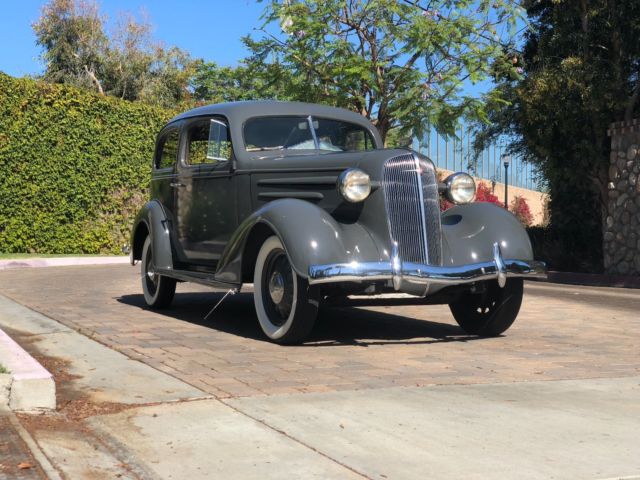 1936 CHEVROLET 2 DOOR SEDAN 207 CU.IN 6 CYL 6 VOLT 1936 Chevrolet Other Sedan