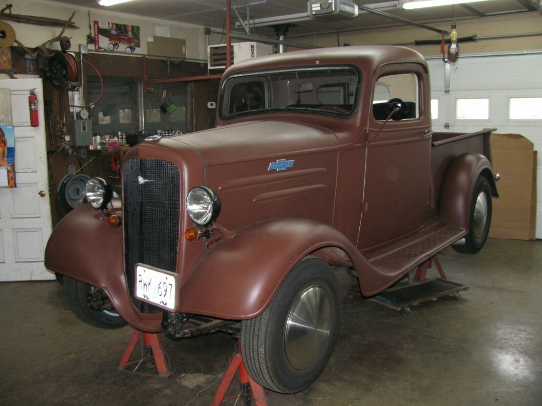 1936 Chevy Low Cab Pickup classic antique hot rod project V8 auto trans driver 1936 Chevrolet Other Pickups basic