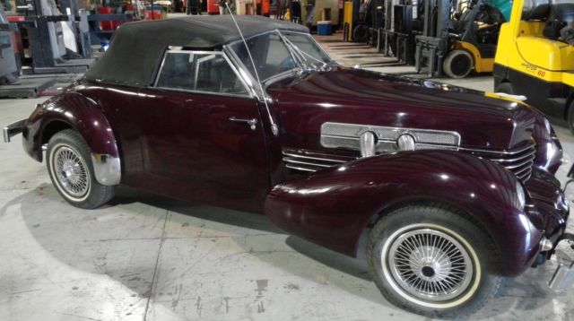 1936 Cord Reproduction 1968 Cord SPTM 8/10